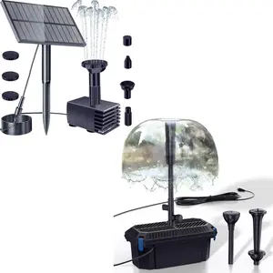 Biling Pond Filter with Water Pump, Koi Pond Filter Box with  Pond Pump for Outdoor Ponds, Pond Fountain Kit for Garden Water Tank Waterfall BilingSolar outdoor gardenmakeover energysaving garden patio water fountain