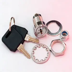 Replacement Lock for Stack-On Safes Secure Keyed Access High Security Safe Lock Cylinder Key Lock Mechanism Durable Steel Construction