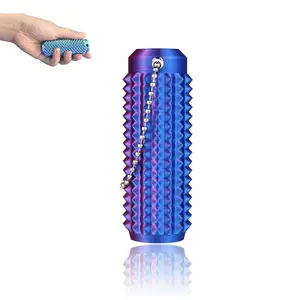 Little Ouchies Fidget Keychain, Spiky Grip, Portable Stim Tool, Pocket Mini Fidget Keychain, 3D Printed Venting Key Pendant, Stylish Keychain, Anxiety Relief Gift