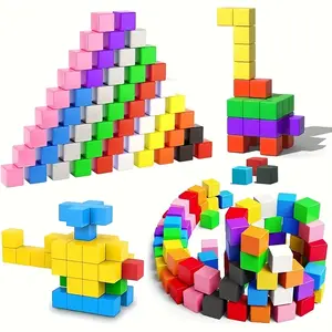 20/40pcs Magnetic, STEM Magnetic Blocks, Creative Toy for Home, Stimulates Creativity and Learning, Ideal Gift for Boys Girls, Halloween, Christmas, New Year, Birthday, Magnetic Building Blocks, Magnet Building Set