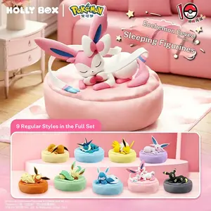 Pokémon Eevee Family Sleeping Pose Figurine Blind Box Adorable Eeveelutions In Cute Sleeping Poses Exquisite Details And Fine Workmanship Lovely Desktop Decor Great Collectibles For Anime Fans summerwins