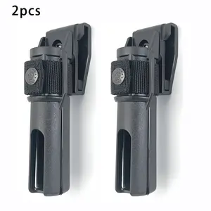 Expandable Baton Holster, 360 Degree Duty Belt Flashlight Holder Telescopic Baton Holder,Tactical Baton Pouch for 21"~ 26" Baton（Diameter 0.98"~ 1.14" ）