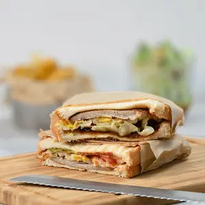 [4,000 sheets] 14" x 14" Grease Resistant Deli Wrap / Paper Liner Sheets, Kraft