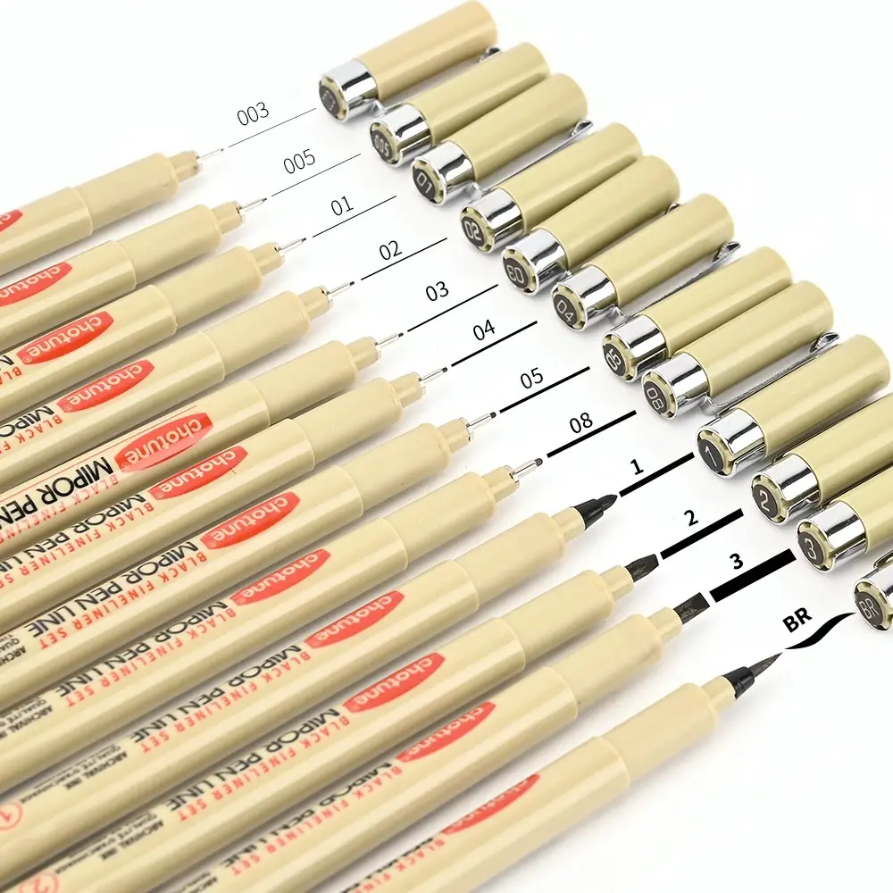 Micron Style Fineliner Art Pens