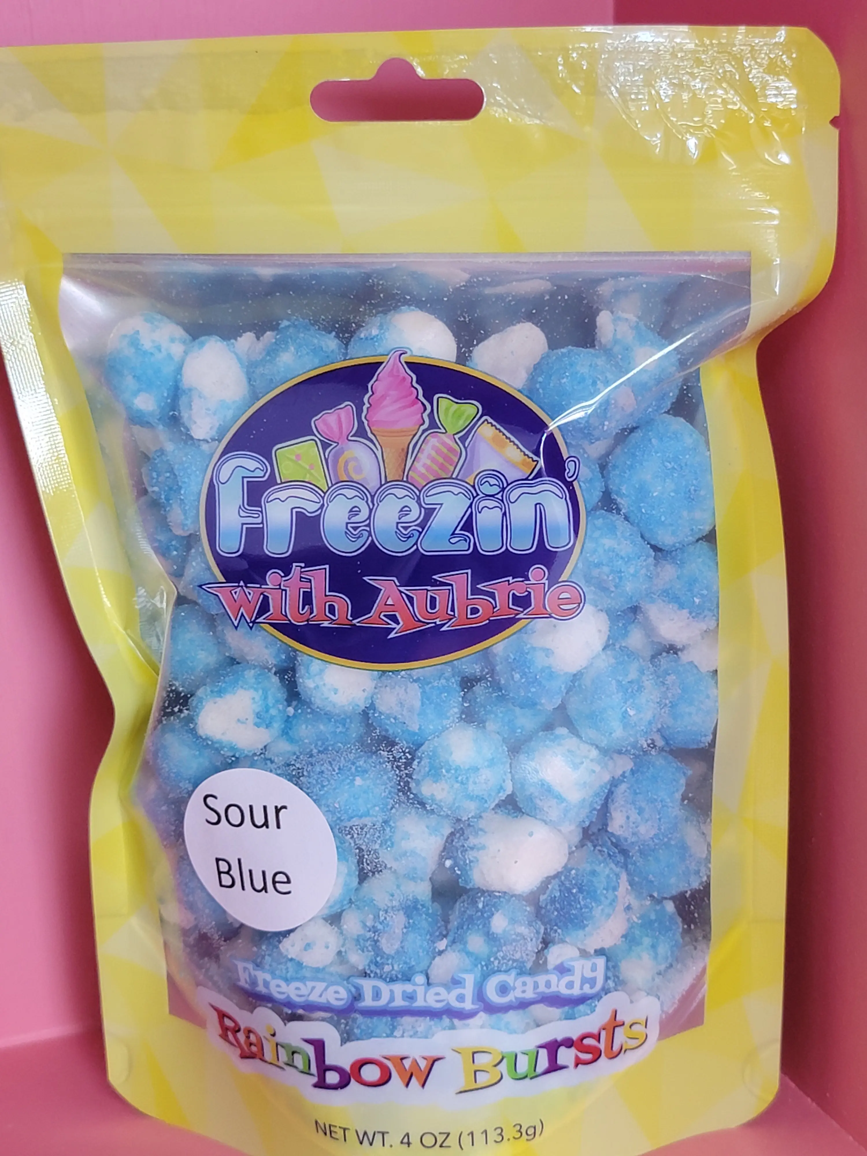 Sour Blue Raspberry Bursts