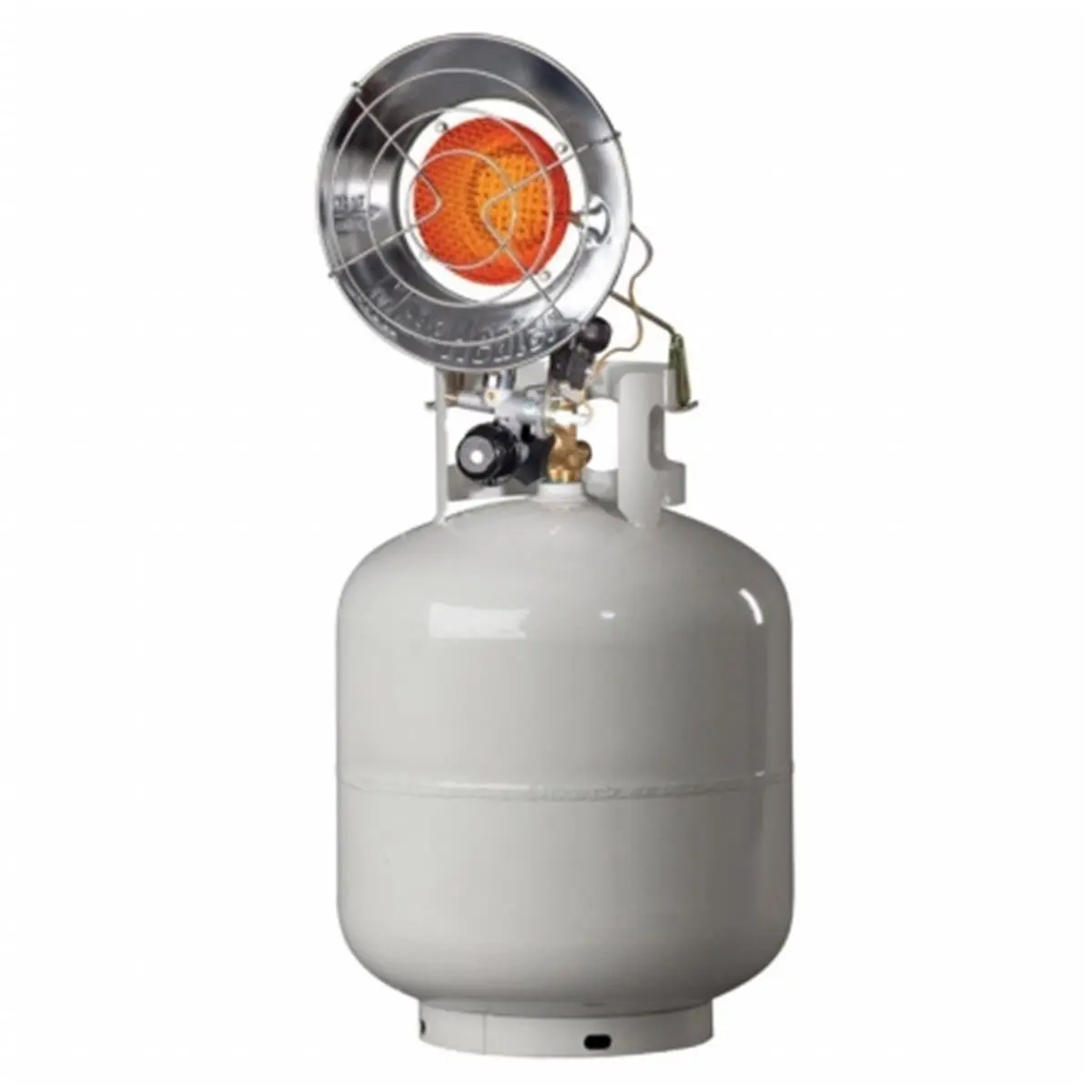 Mr. Heater F242100 Infrared Single Heater - 3 Heat Settings, Handwheel Heat Control, Safety Valve, Wind Resistant Screen, Direct Bulk Tank Mounting, Bulk Tank Compatible