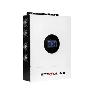 12500W Solar Hybrid Inverter 48Vdc to 120V/240V AC Split Phase 60Hz, Pure Sine Wave, Batteryless and Dual MPPT Input Built-in 200A MPPT Solar Controller, Support Parallel 6 Units, built-in WIFI and Bluetooth for Home On/Off-Grid systems Emergency