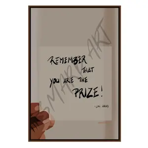 Quotes II - Smard Black Wall Art Print/ Canvas for Home /Office Decor