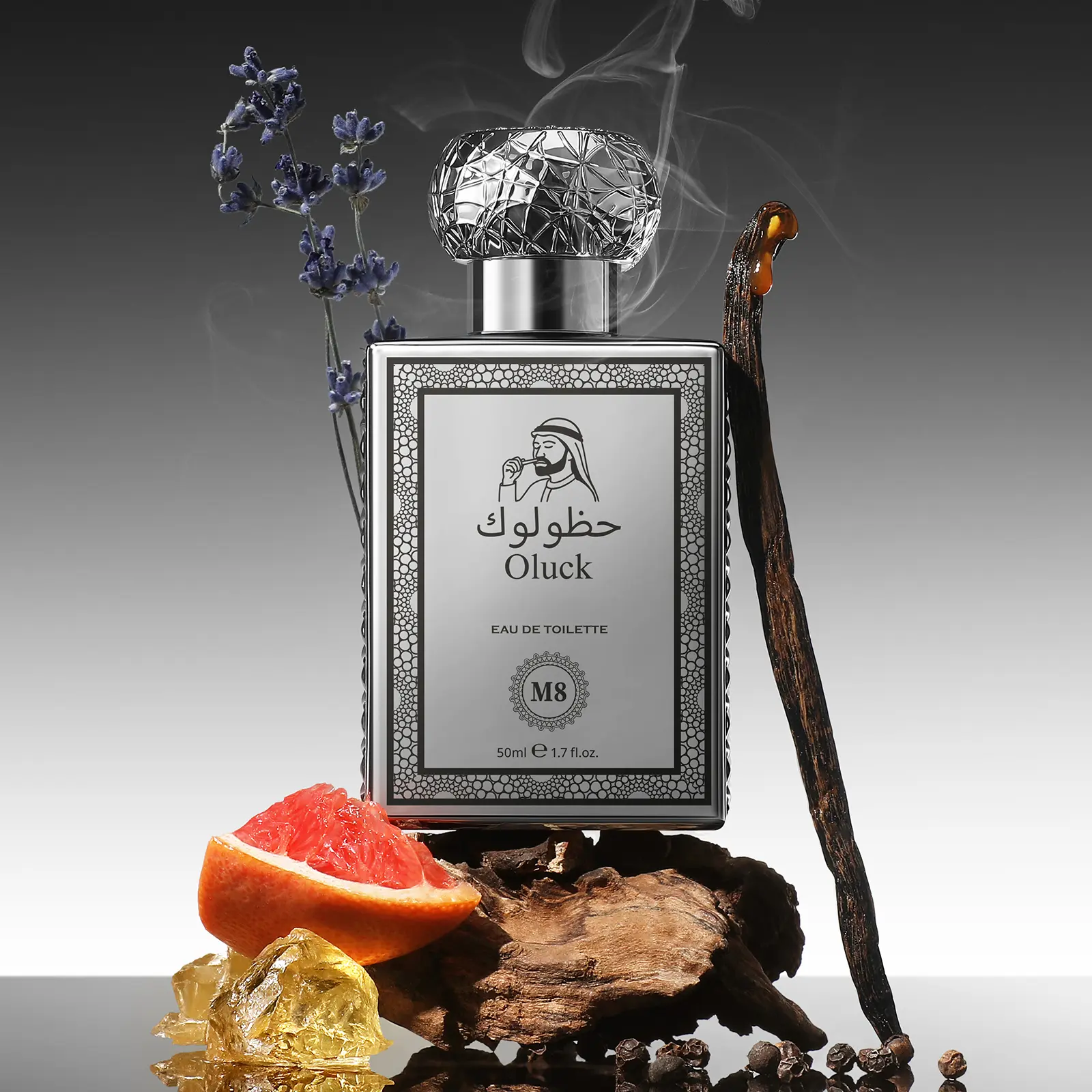 Oluck Perfume M8 Cologne for Women & Men,  Pepper  Grapefruit  Lavender Patchouli Amber Vanilla  Notes , Middle Eastern Fragrance,Luxury  Gifts,Summervibes  summerwins,summer outifit, Cinnamon Scent