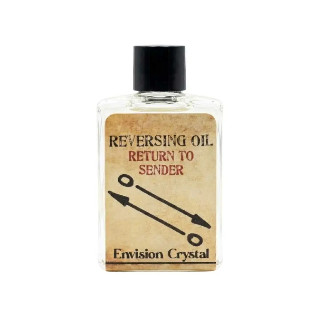 Reversing Oil Return to Sender — Envision Crystal Sovereignty &amp; Hex Reversal Oil