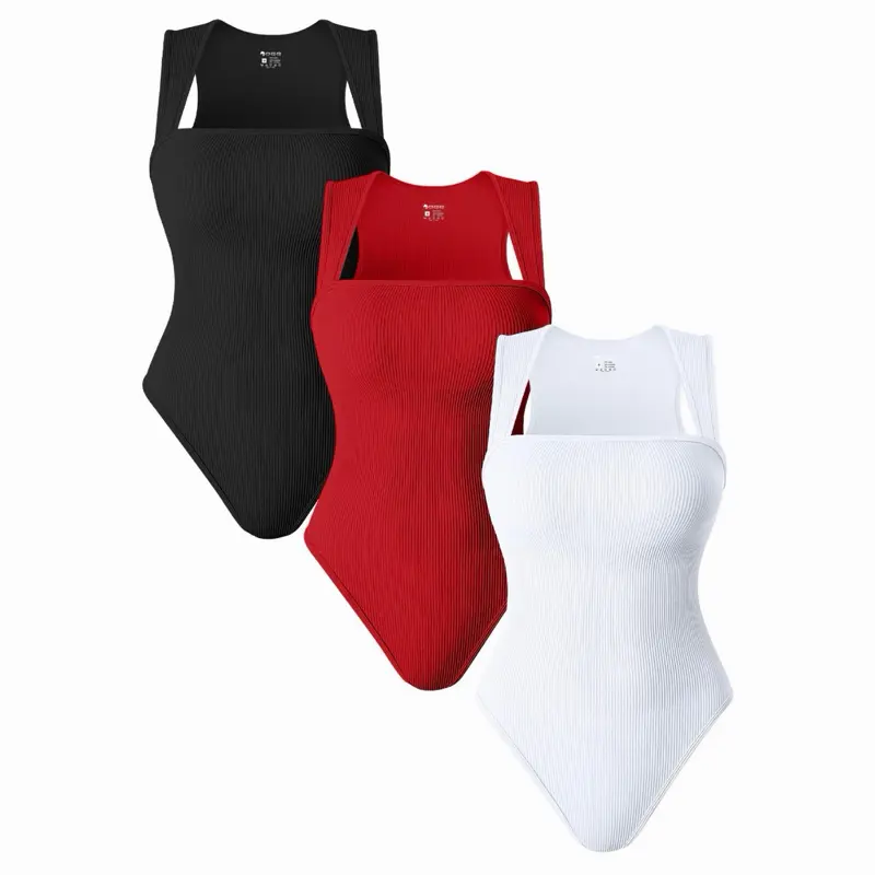 Women's Athletic 1-Piece Bodysuit - Workout Apparel, Fitness Activewear, Sporty Chic, Body Contouring, Sleek Workout Look, Modern Training Top