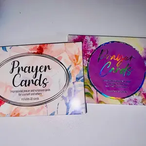 Today's Prayer - 20 Card Scripture Box with Floral Design & Heartfelt Prayers for Daily Encouragement and Devotions