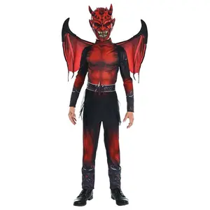 Boy's Red Demon Devil Costume