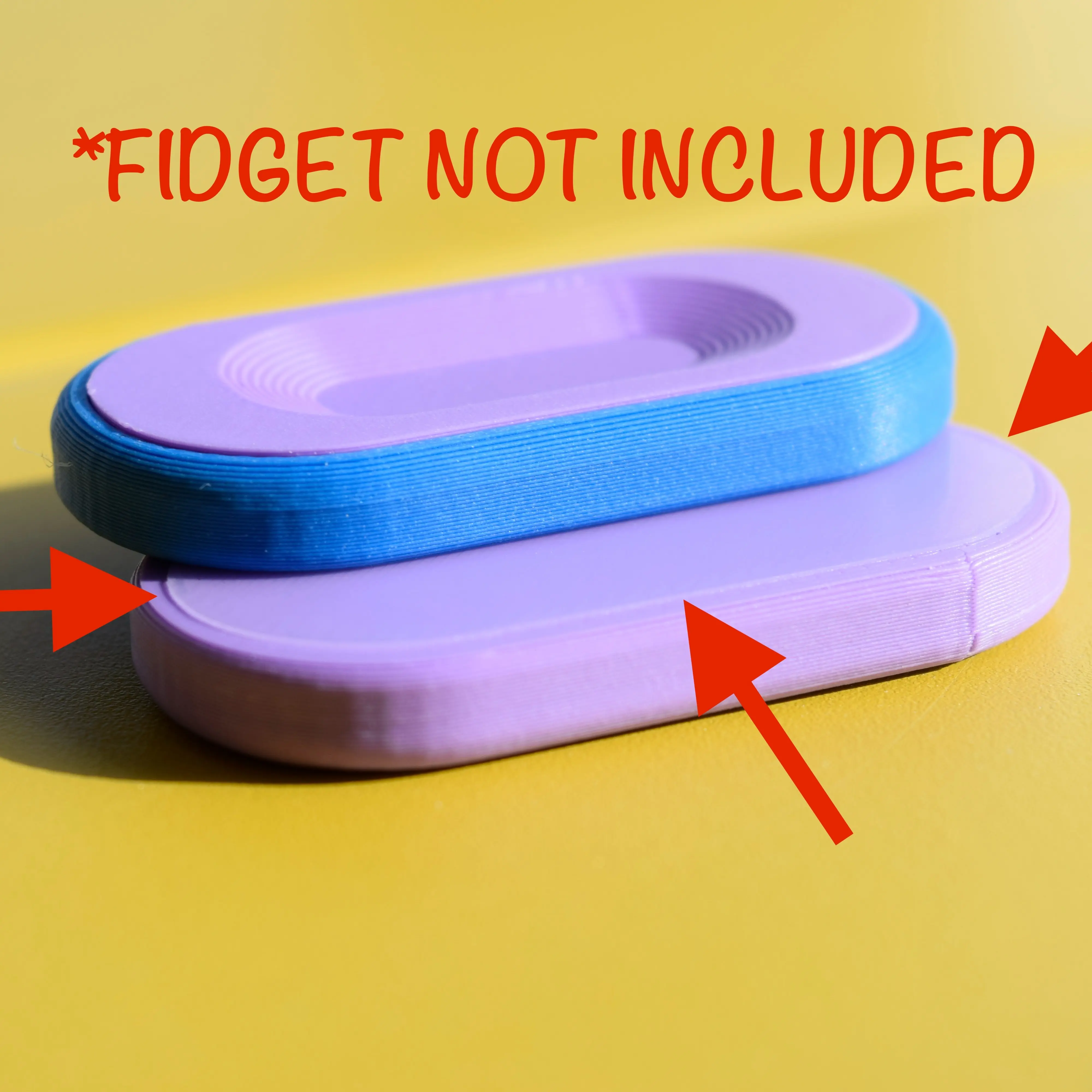 Ultra-Smooth Glide Tape - Anti Friction Sticker Adhesive for The Pill and The MEGA Pill Fidget Sliders - MozzieMakes