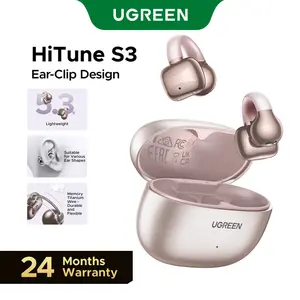 UGREEN Wireless Earbuds Bluetooth 5.4 Headphones Sport with Earhooks,48H Playtime,Fast Charging Case,Noise Cancelling Mic for Running Gym Workout ,earclip design，TikTokShopSpringGlowUp,Greenish