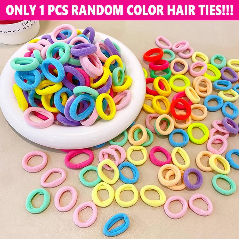1 pc Random colorThick Seamless Brown Hair Ties Ponytail Holders Hair Accessories No Damage for Thick Hair, Valentine's Day Gift 1 pc Random colorThick Seamless Brown Hair Ties Ponytail Holders Hair Accessories No Damage for Thick Hair, Valentine's Day Gift
