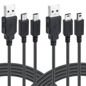 All-in-1 DS Charger, 3DS DS Lite Charger Cable USB Charging Cord for Nintendo 3DS/3DS XL/2DS/2DS XL/DSi/DSi XL/DS Lite (2 Pack)