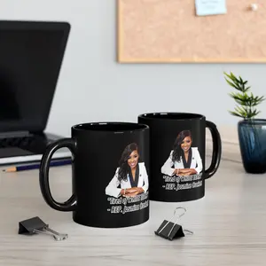Rep Jasmine Crockett Quote Mug - Tired Of White Tears - Political Satire Mug - Gift For Feminist - Activist Gift