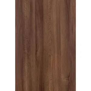 Walnut Wood Grain Contact Paper Peel and Stick Wood Wallpaper Removable Self-Adhesive Wooden Vinyl Wrap Waterproof Thicken No Bubbles Design for Kitchen Cabinet Countertop Covering 16x354 inch