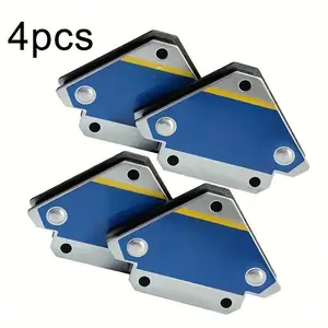28lb 4-Pack Welding Magnets, Heavy-Duty Multi-Angle (45 ° /90 ° /135 ° ) Magnetic Welding Holders & Positioners, Strong Welding Supports for Welders, Fabricators, Auto Body & DIY