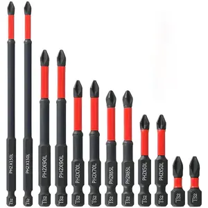 High Torque Phillips Screwdriver Bit Set, Anti-slip Hex Shank Drill Bit Set, Power Tool Accessories for Electric Drill & DIY, Replaceable Screwdriver Bits