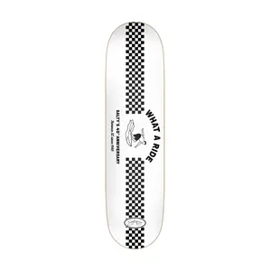Salty's 40th Anniversary Shop Deck - Top Quality USA Made Skateboard for Wall Art & Skateboarding