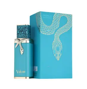 Vulcan Feu EDP Perfume By Fragrance World French Avenue 3.4oz / 100ml Niche UAE Fragrance Eau De Parfume Citrus Cedarwood Amber