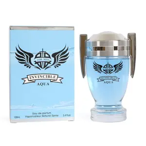Invincible Aqua Spray Cologne for Men Eau de Parfum, 100ml 3.4floz -Men's Fragrance