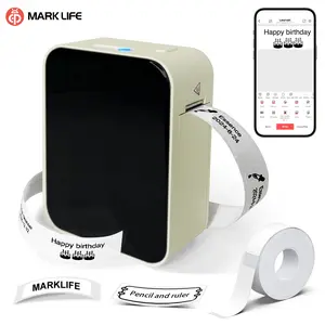 Portable mini label maker, portable wireless printer, thermal label printer. Can print name labels, item labels, and can labels, making it a perfect Valentine's Day gift.