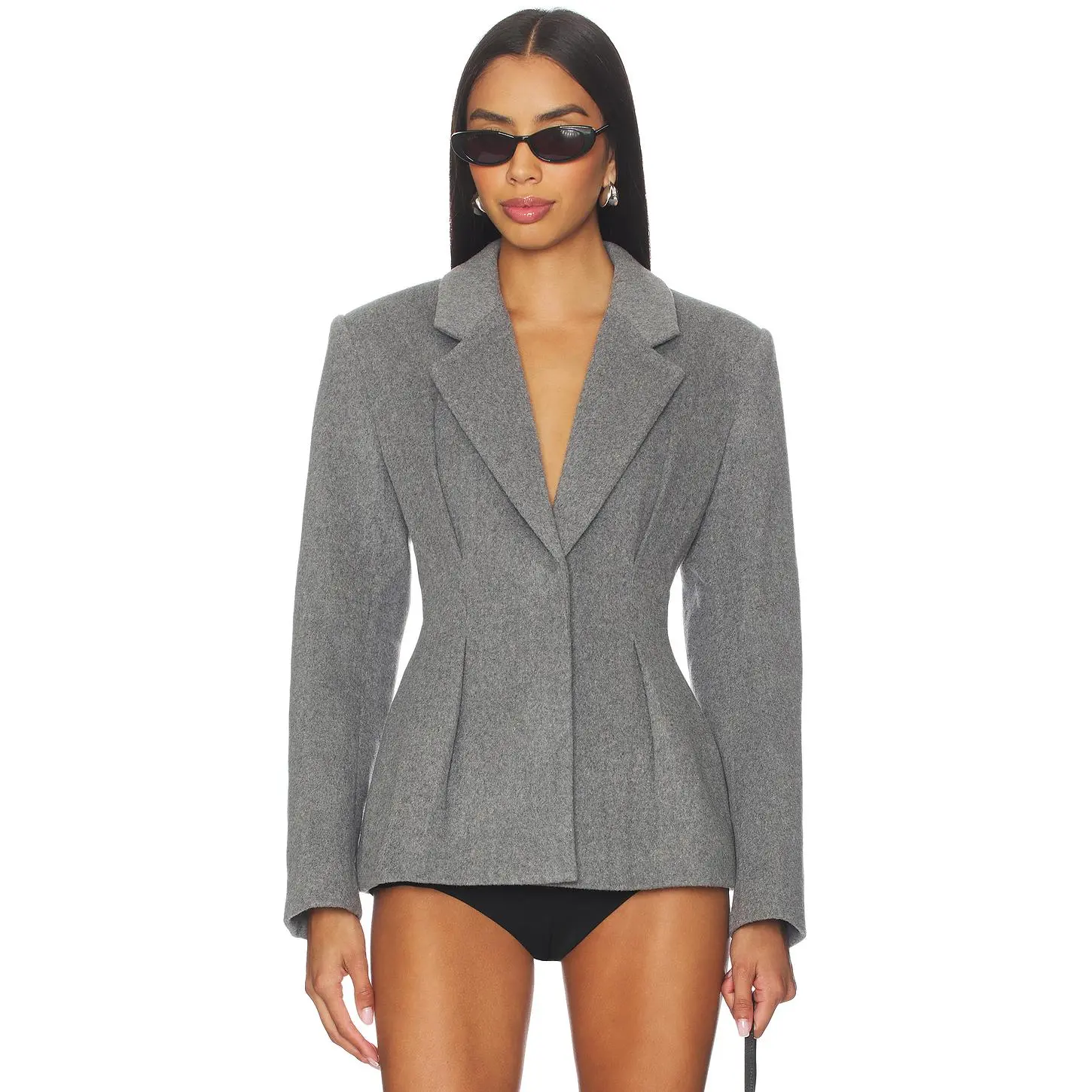 Rue Sophie Trenton Blazer in Charcoal