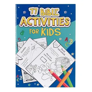 77 Bible Activities for Kids, Ages 5-8 (77 for Kids Editions) Devotional Coloring Book Busy Book