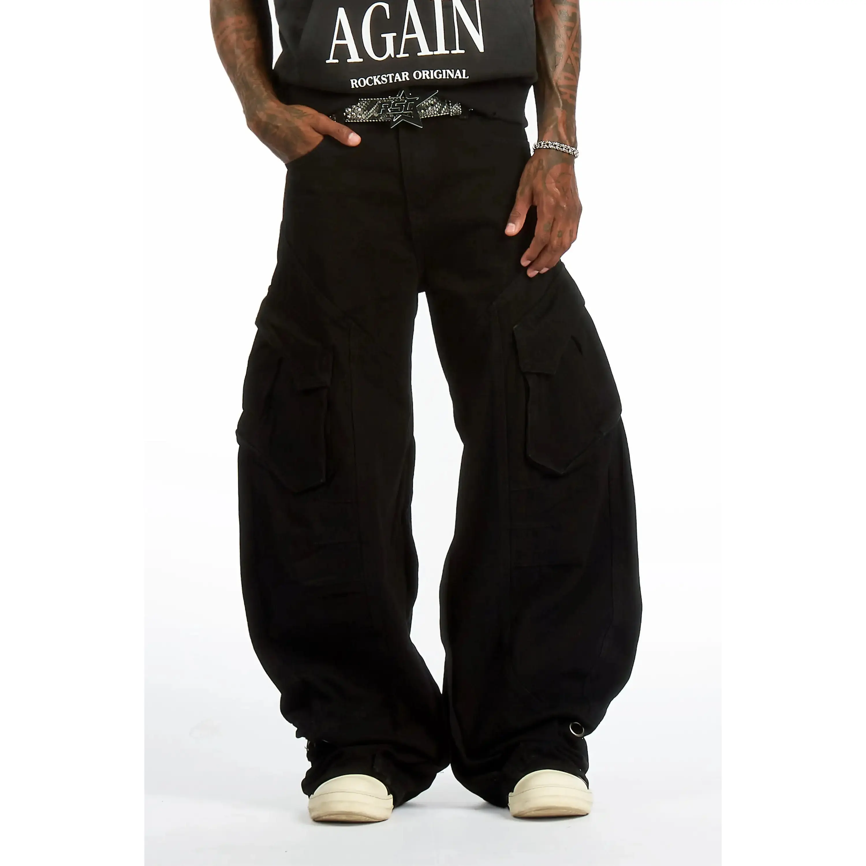 Tren Black Barrel Fit Jean