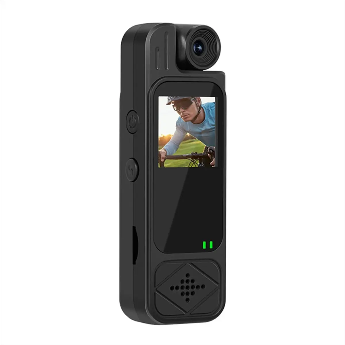 1080P HD Safety Wearable Mini Body Camera - Infrared Night Vision, Video Recording Camera with Picture Capture, Portable Card Recording DV Camcorder, USB-Compatible (US Version)