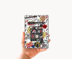 Murder Mystery Kindle E-Reader Case Insert