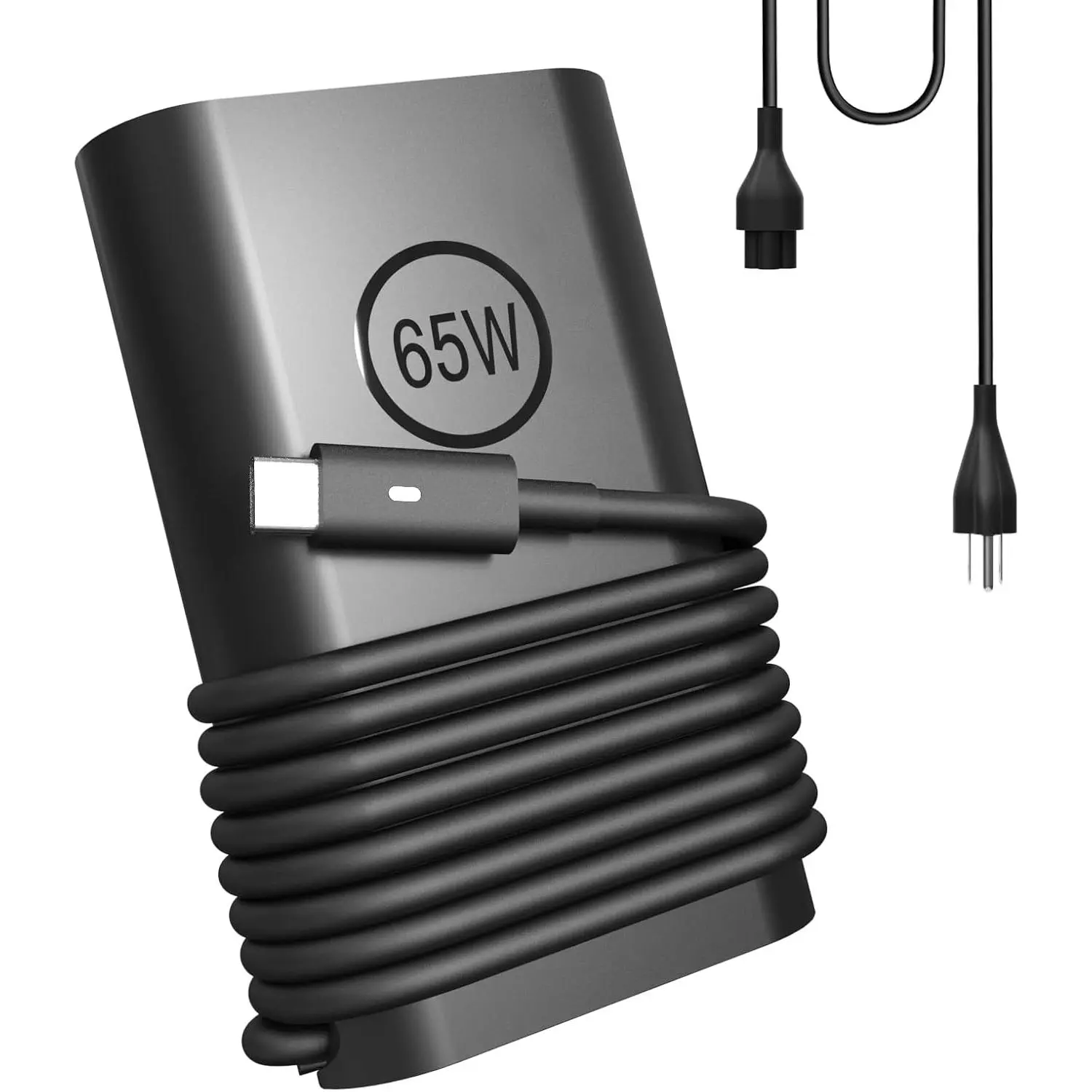 65W USB C Laptop Charger - for Dell/Lenovo/HP Laptop Charger USB C Type C Chromebook,Universal Computer AC Power Adapter Cord Replacement 45W Acer Asus Samsung or MacBook/Smart Phone/Tablet