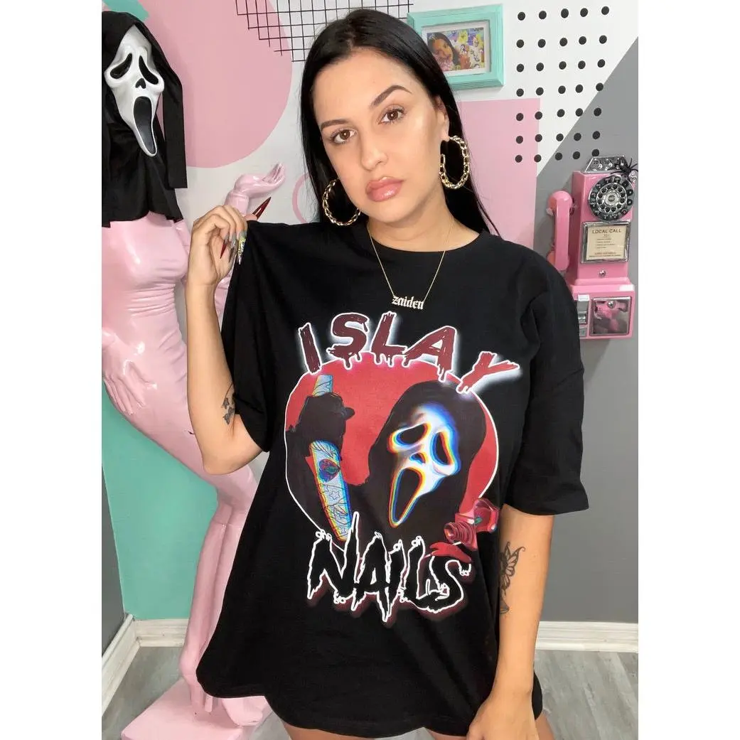 "I SLAY NAILS" TEE *NEW COLORS*