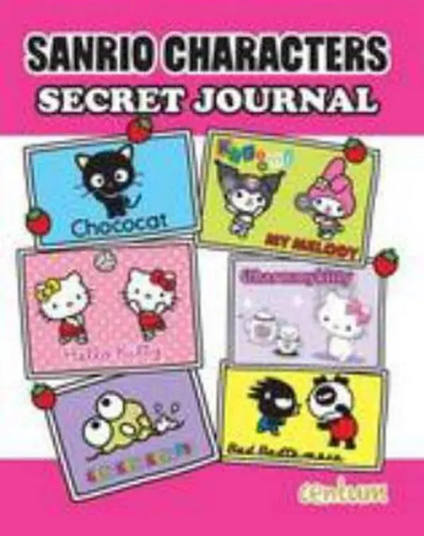 Used Sanrio Characters Secret Journal - Hardcover Notebook, Diaries, Planner Notebook for Journaling with Quality Paper
