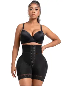 BBL Short | Stage 3 Post-Op Tummy Control High Waisted Compression Shapewear for Women's Minimalist Basic Spaghetti Strap Design