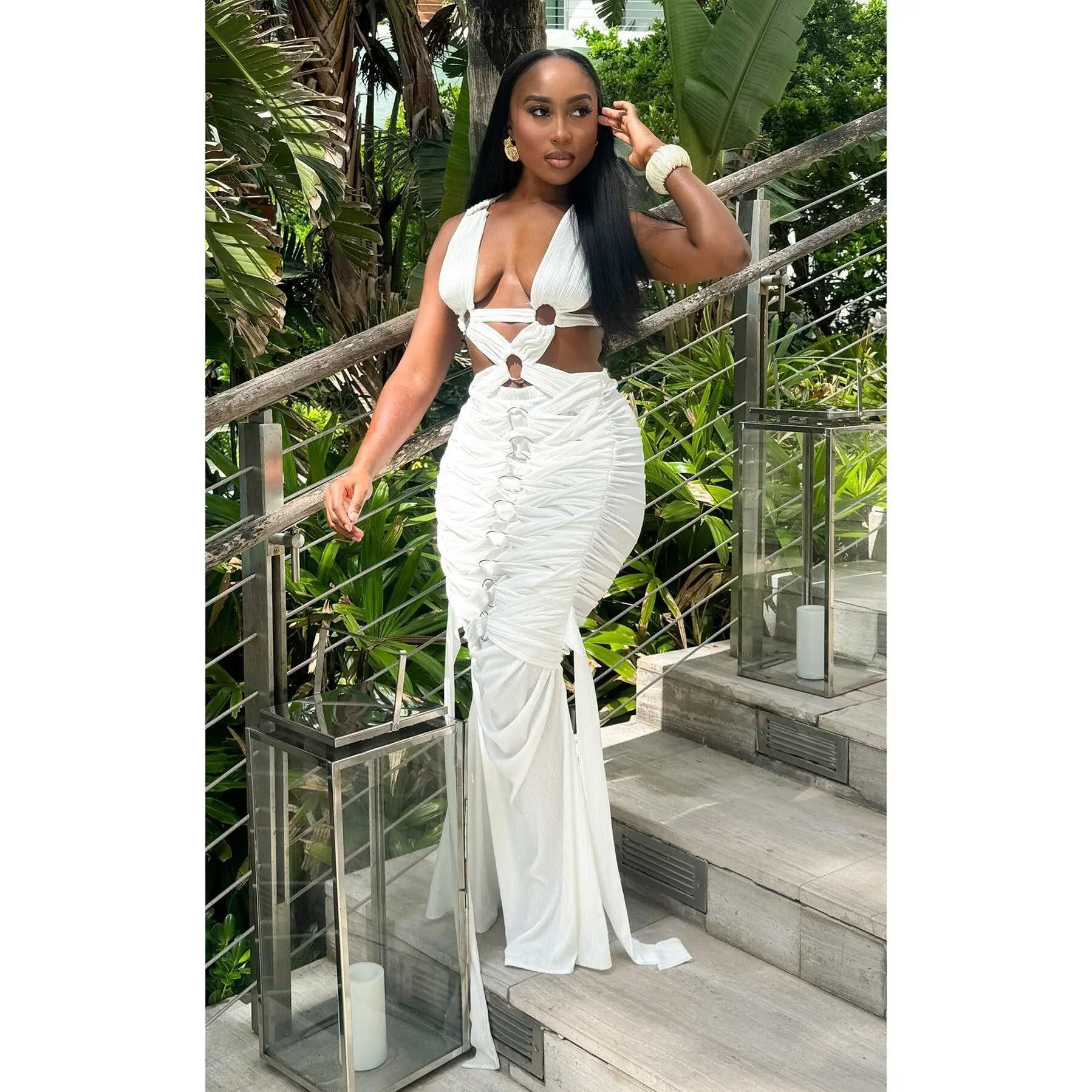 Heiress Dress White