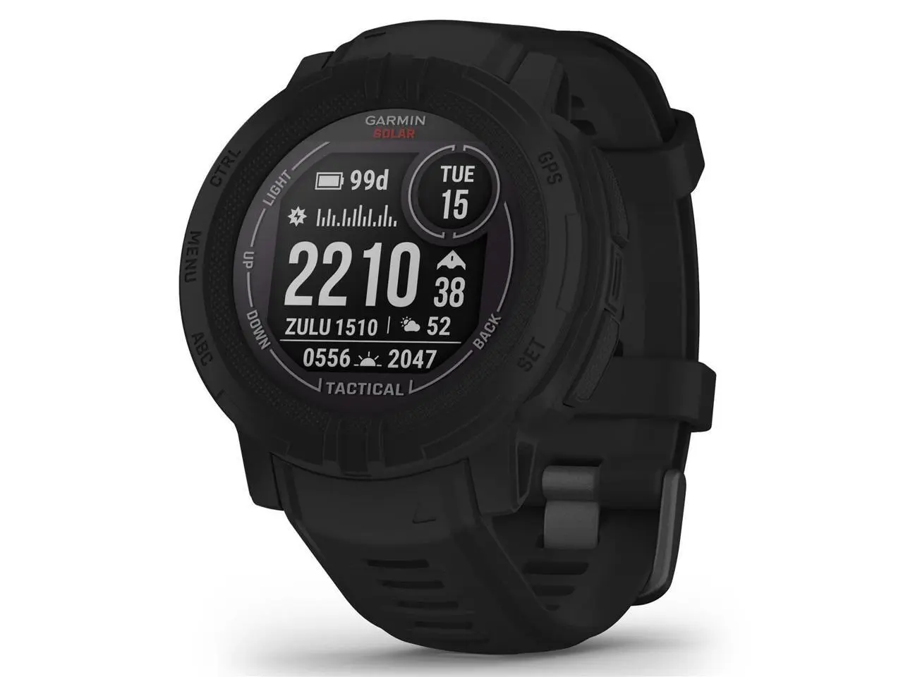 Garmin Instinct 2 Solar - Tactical Edition, Black | Smart Watch 010-02627-13 Garmin Instinct 2 Solar - Tactical Edition, Black | Smart Watch 010-02627-13