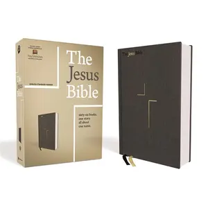 The Jesus Bible, ESV Edition, Cloth over Board, Gray