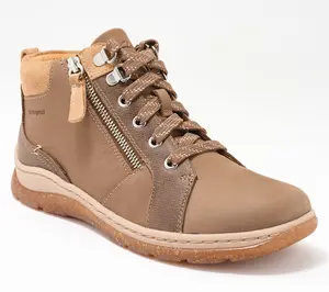 Clarks Signature Waterproof Leather Boots -Orlene Top