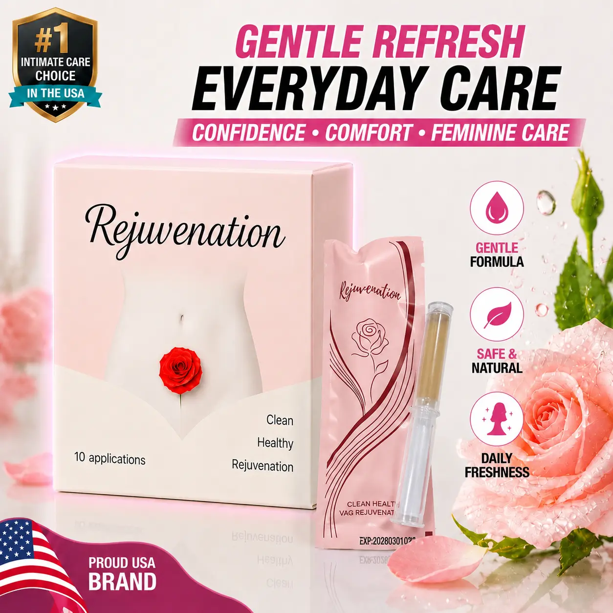 Natural Herbal Gel – Mild Formula – Everyday Care