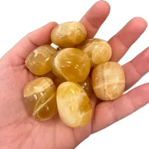 Honey Calcite Tumble Stone