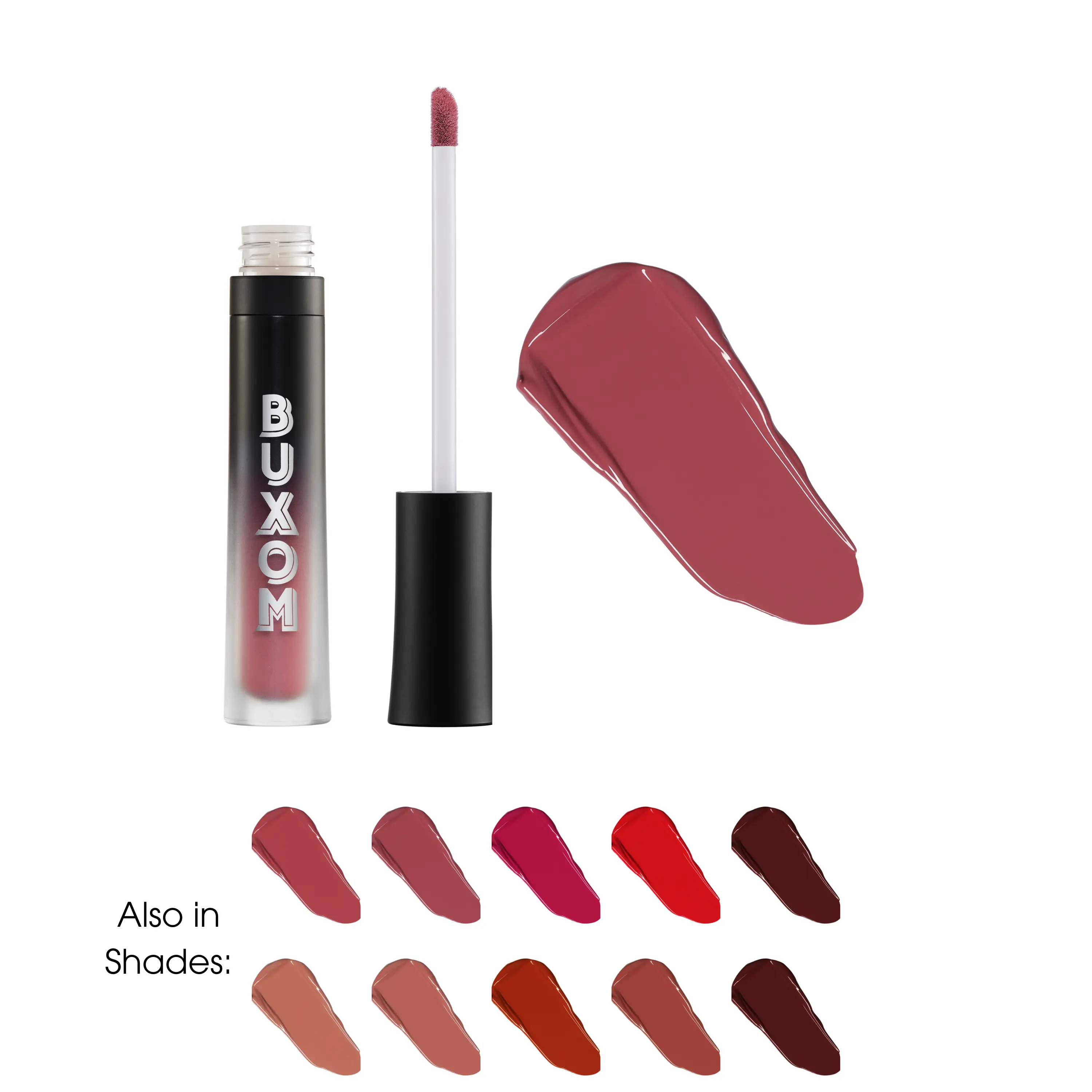 BUXOM Full-On Plumping Liquid Lipstick Matte - 8-Hour Comfort, Transfer-Proof, Hyaluronic Acid & Peptide Complex BUXOM Full-On Plumping Liquid Lipstick Matte - 8-Hour Comfort, Transfer-Proof, Hyaluronic Acid & Peptide Complex