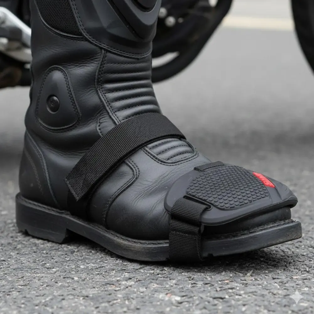 Universal Motorcycle Gear Shift Rubber Cover Protector Boot Guard - Anti-Slip, Abrasion-Proof, Easy Install, Fits Most Bikes, Enhances Riding Safety & Comfort.