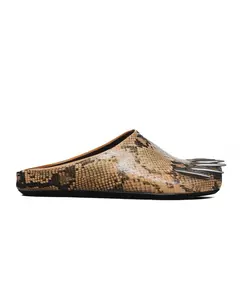 Bravest Studios Snake Claw Mule Tan