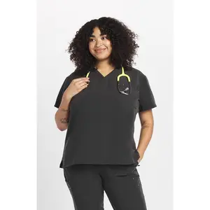 Mayfair V Neck 2-Pocket CORE Scrub Top