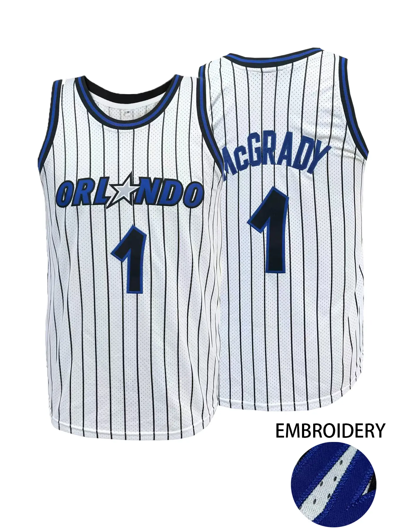 Men's #1 Embroidered Basketball Jersey, Casual Sleeveless Vest,Summer Sportswear,Figure Pattern,Unisex Sports Top, Breathable Athletic Top, Sporty Sports Top