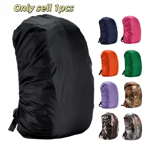 Waterproof Backpack Cover Outdoor Hiking Bag Rain Protection, Portable Travel Camping Sports Accessory, Multi-Functional Waterproof Jacket, Polyester Cover